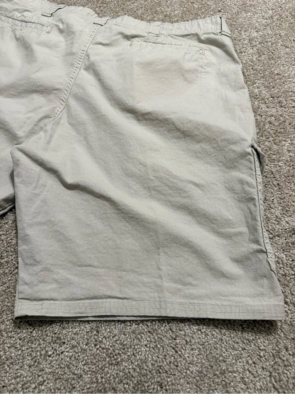 Wrangler Men's Tan Khaki Cargo Shorts Size 40